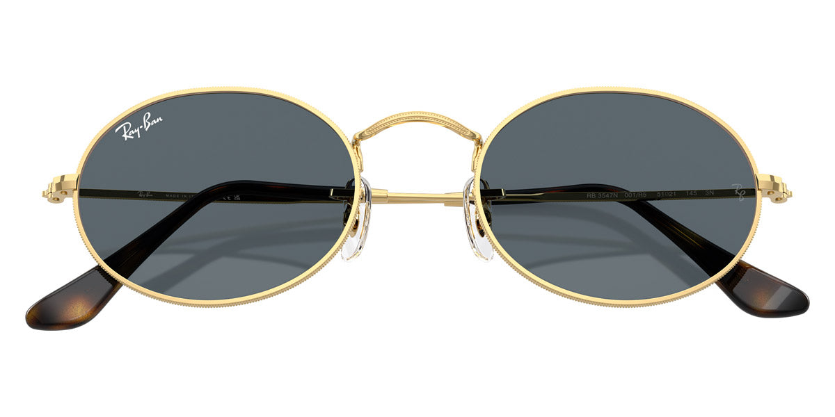 Ray-Ban™ Oval RB3547N 001/R5 51 - Arista Gold