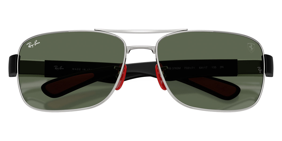Ray-Ban™ RB3763M F03171 64 - Silver/Matte Black