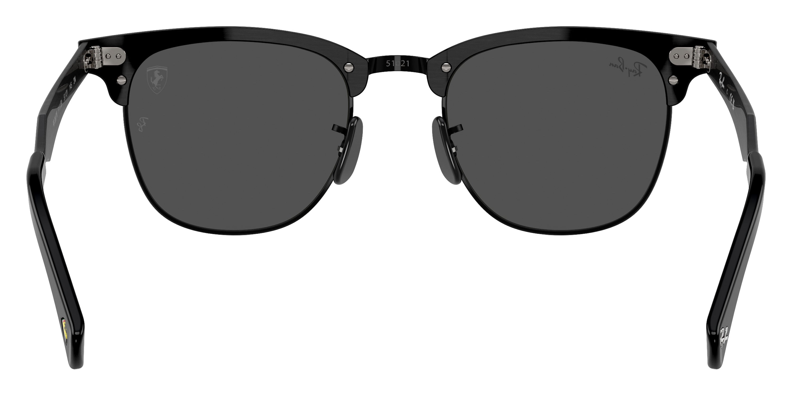 Ray-Ban™ RB3807M F111B1 51 - Brushed Black on Black
