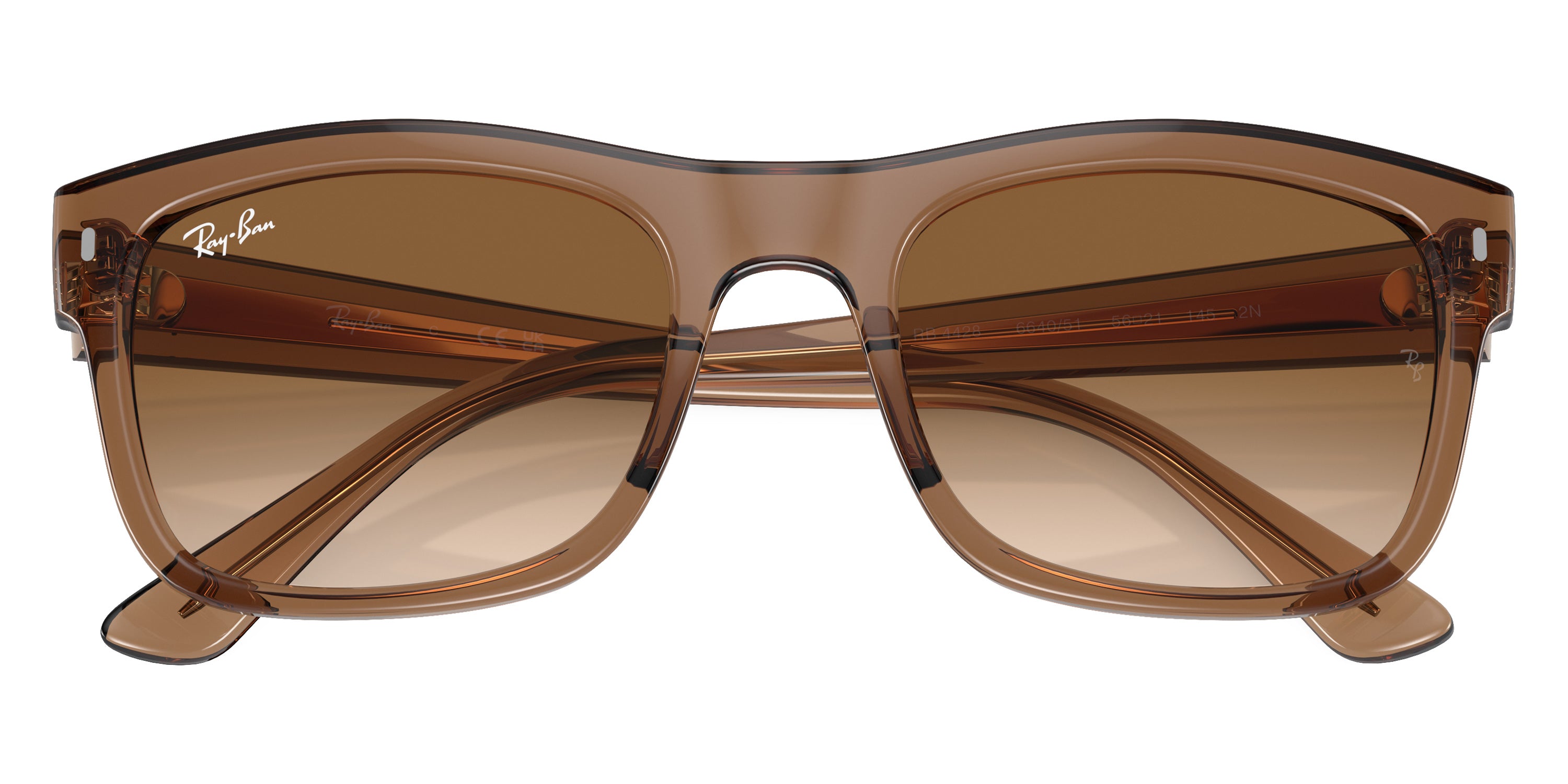 Ray-Ban™ RB4428 664051 56 - Transparent Light Brown