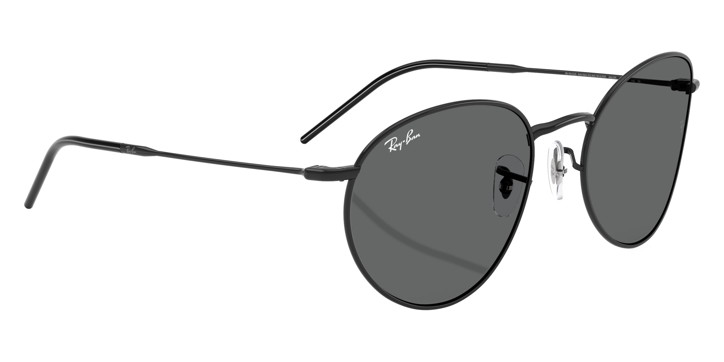 Ray-Ban™ Round Reverse RBR0103S 002/GR 53 - Black
