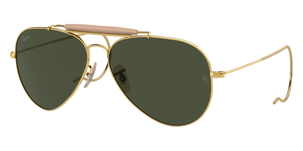 RAY-BAN SUNGLASSES AVIATOR OUTDOORSMAN - RB3030 W3402 58 - Arista