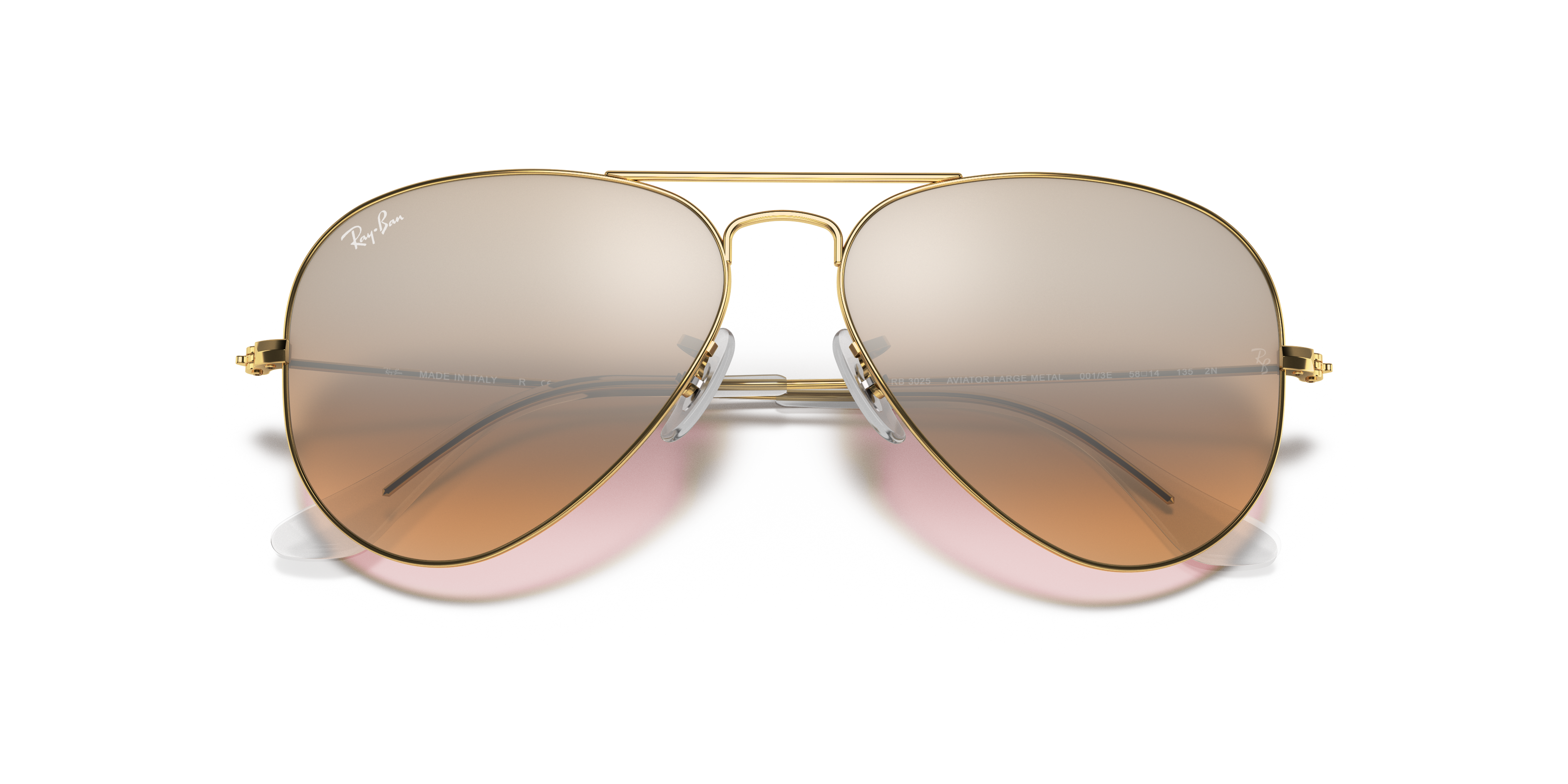 RAY-BAN SUNGLASSES AVIATOR - RB3025 001/3E 58