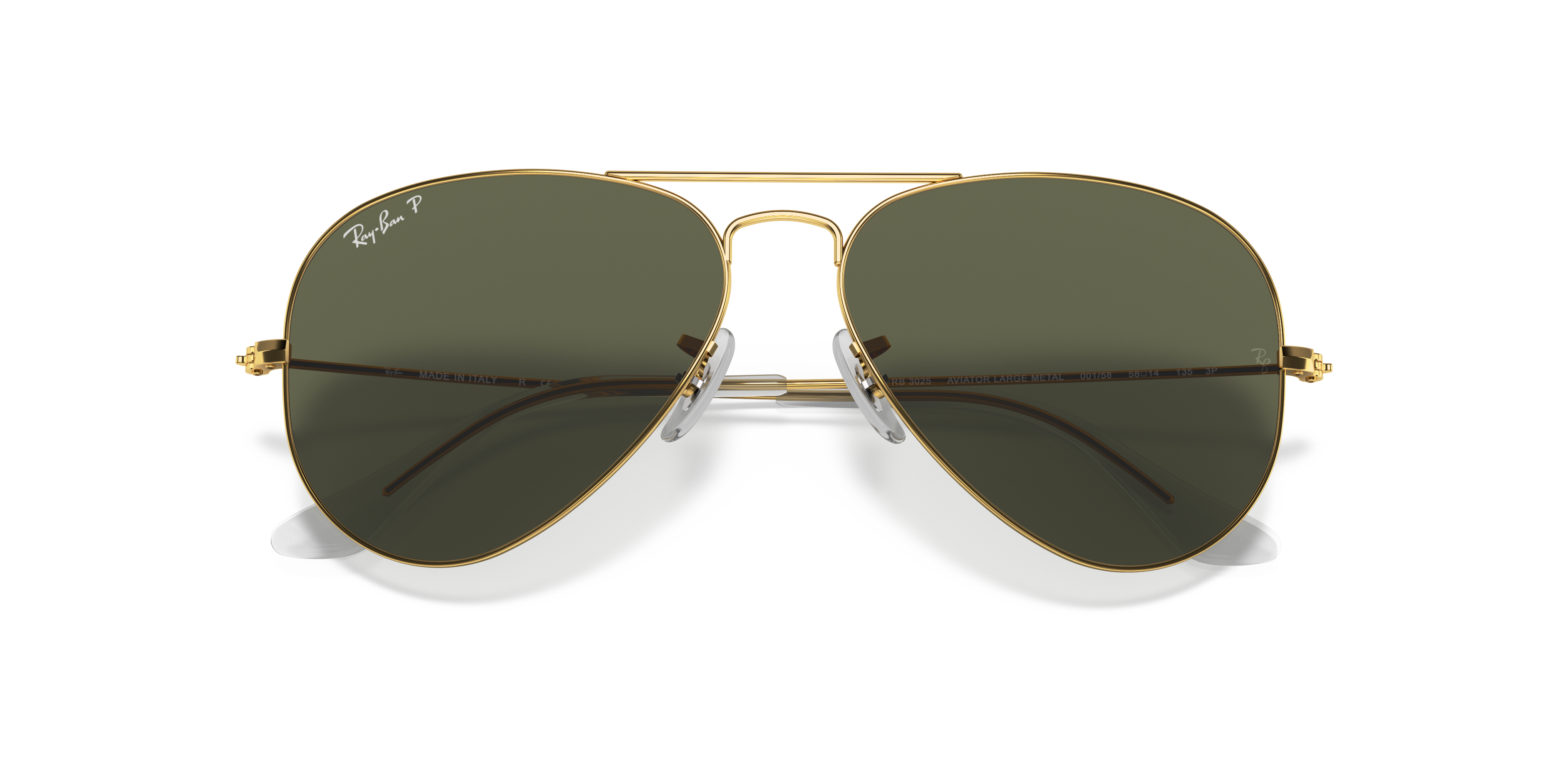 RAY-BAN SUNGLASSES AVIATOR - RB3025 001/58