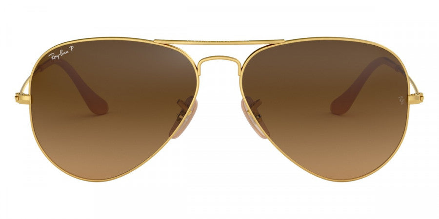 RAY-BAN SUNGLASSES AVIATOR - RB3025 112/M2 58 - Matte Arista