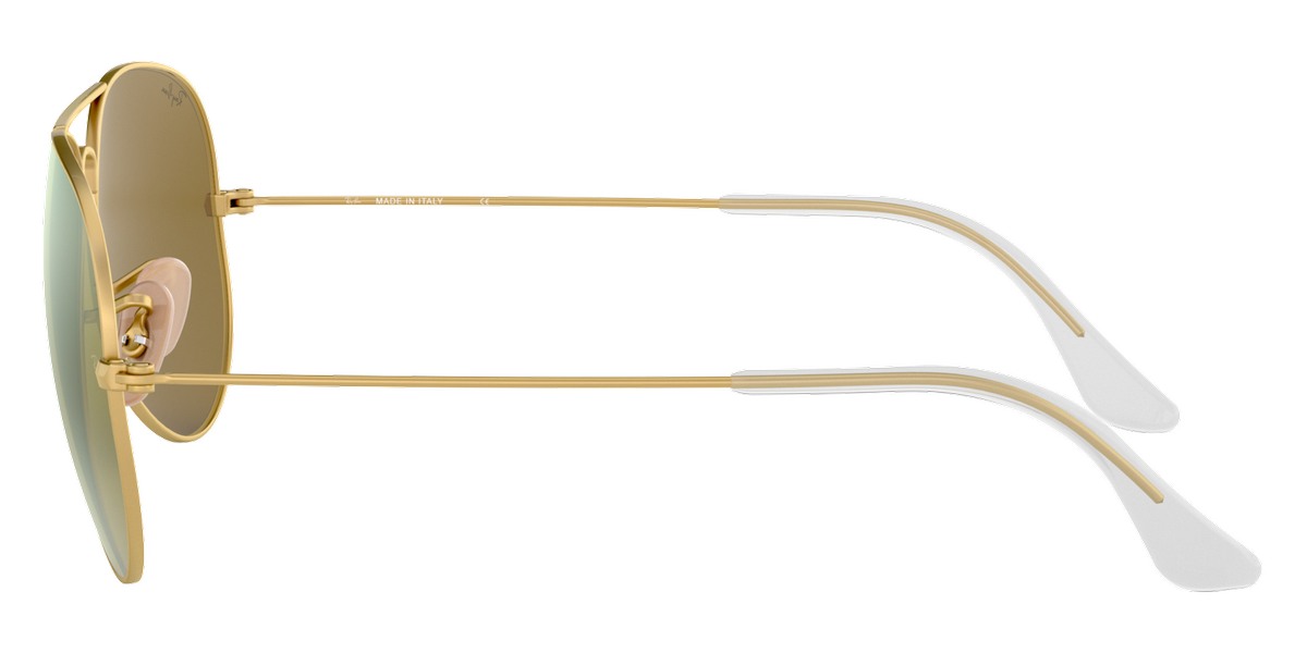RAY-BAN SUNGLASSES AVIATOR - RB3025 Matte Gold