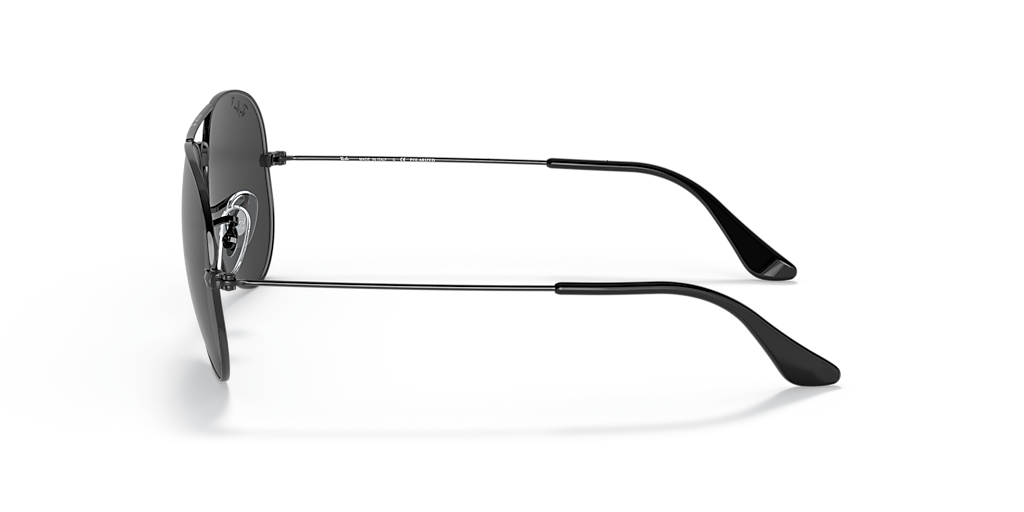 RAY-BAN SUNGLASSES AVIATOR - RB3025 Total Black