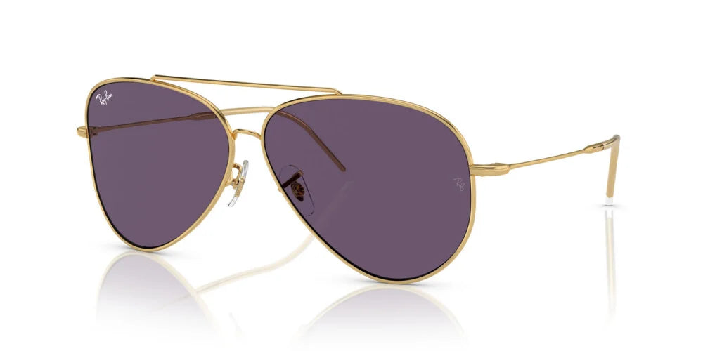 RAY-BAN SUNGLASSES AVIATOR REVERSE - RBR0101S 001/1A 59