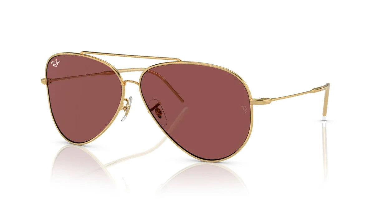 RAY-BAN SUNGLASSES AVIATOR REVERSE - RBR0101S 001/69 59