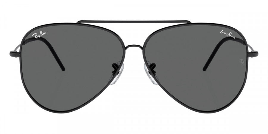 RAY-BAN SUNGLASSES AVIATOR REVERSE - RBR0101S 002/GR 59 - Black