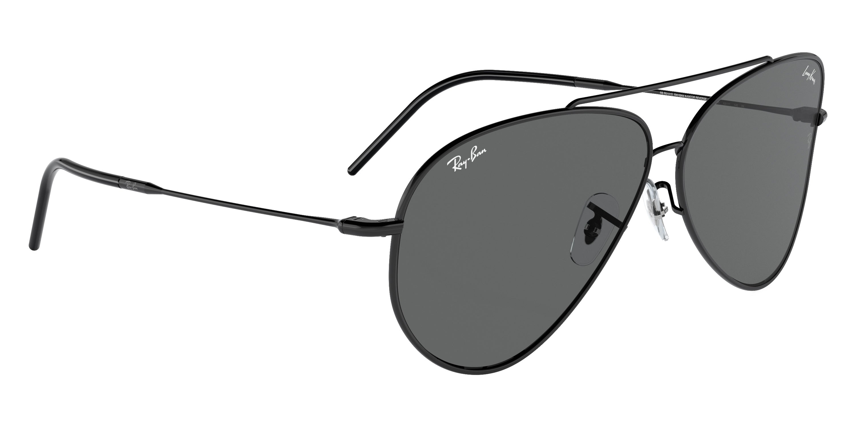 RAY-BAN SUNGLASSES AVIATOR REVERSE - RBR0101S 002/GR 59 - Black