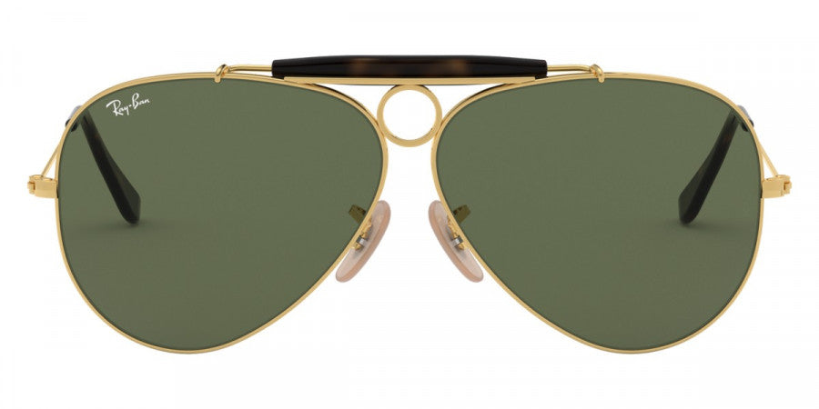RAY-BAN SUNGLASSES AVIATOR SHOOTER - RB3138 181 62 - Arista