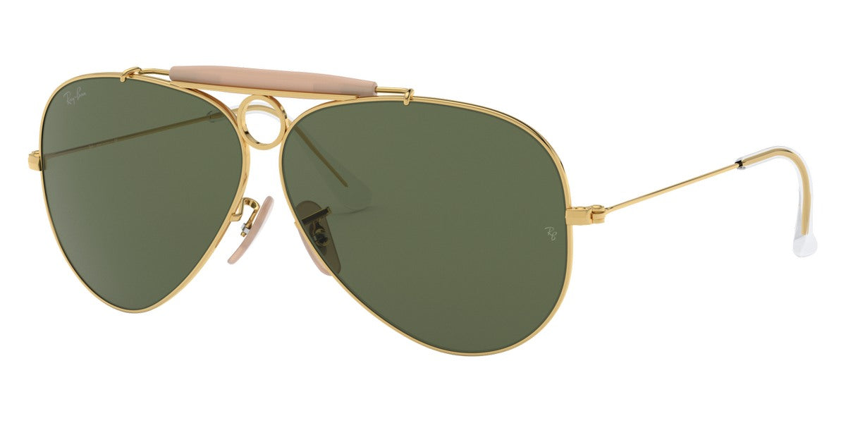 RAY-BAN SUNGLASSES AVIATOR SHOOTER - RB3138 W3401 58 - Arista