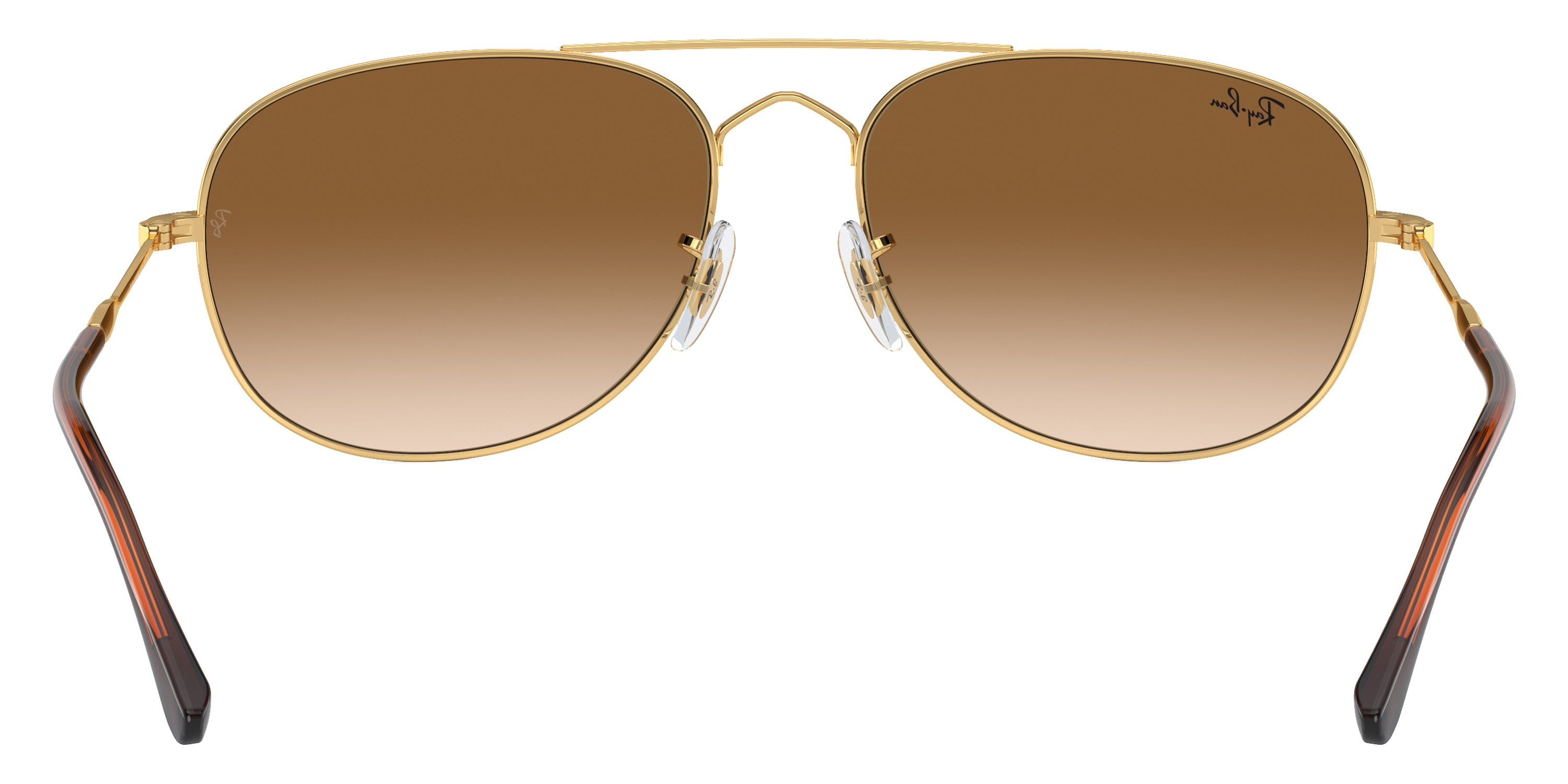 RAY-BAN SUNGLASSES BAIN BRIDGE - RB3735 001/51 57 - Gold