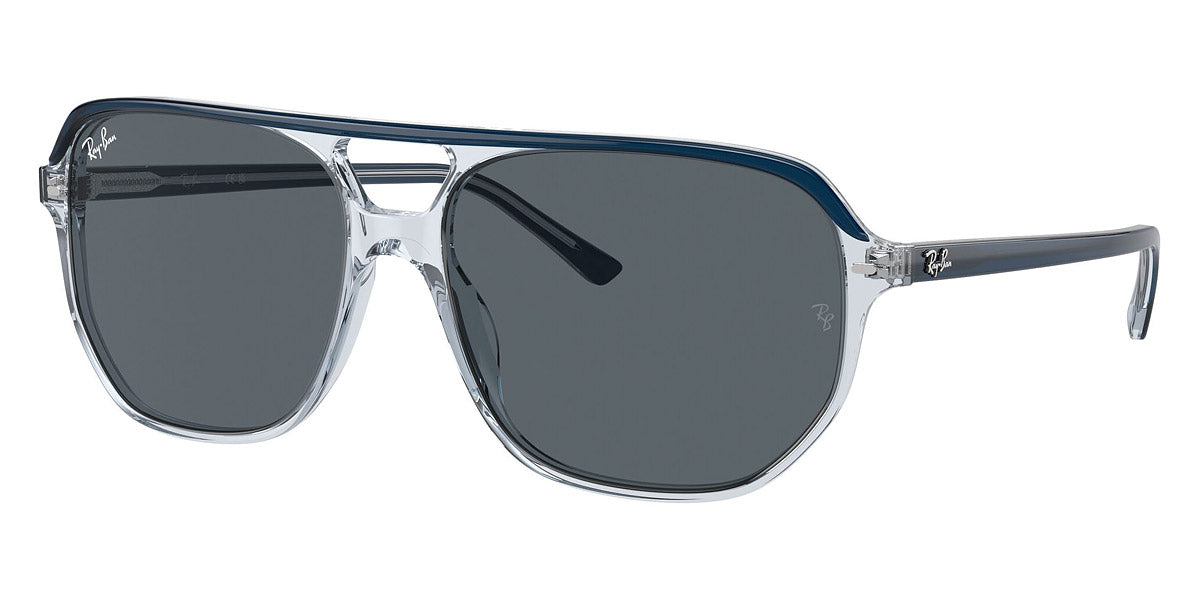 RAY-BAN SUNGLASSES BILL ONE - RB2205 1397R5 60 - Blue on Transparent Blue