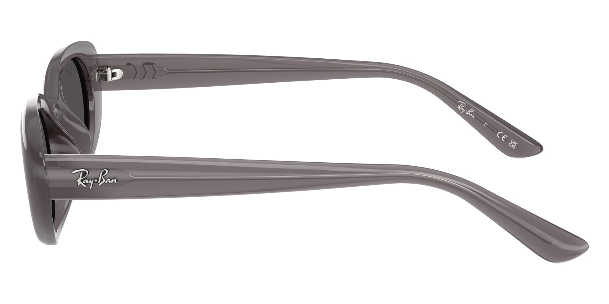 RAY-BAN SUNGLASSES BIO BASED - RB4441D 677787 53 - Transparent Dark Gray