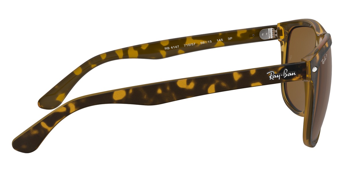 RAY-BAN SUNGLASSES BOYFRIEND - RB4147 710/57 60 - Light Havana