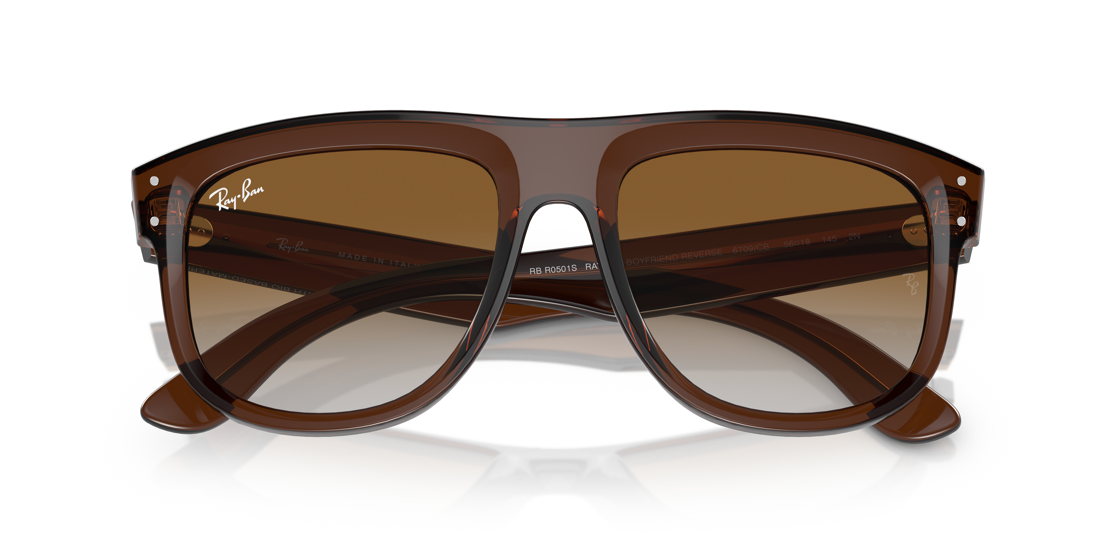 RAY- BAN SUNGLASSES BOYFRIEND REVERSE - RBR0501S 6709CB 56