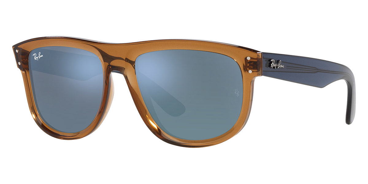 RAY- BAN SUNGLASSES BOYFRIEND REVERSE - RBR0501S 6711GA 56 - Transparent Camel Brown