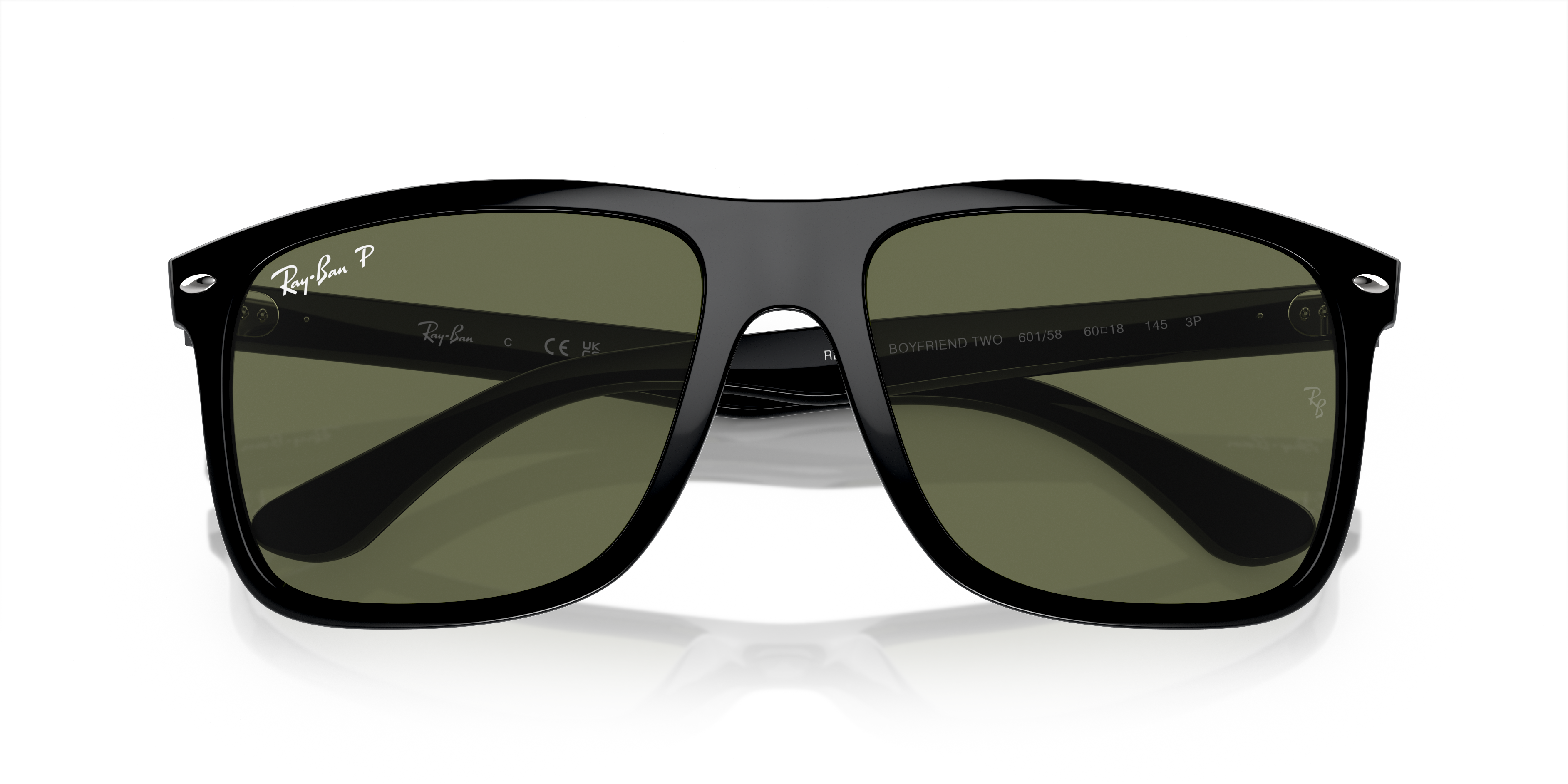 RAY-BAN SUNGLASSES BOYFRIEND TWO - RB4547 601/58 57