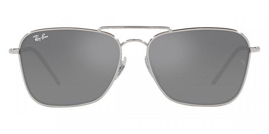 RAY-BAN SUNGLASSES CARAVAN REVERSE - RBR0102S Silver