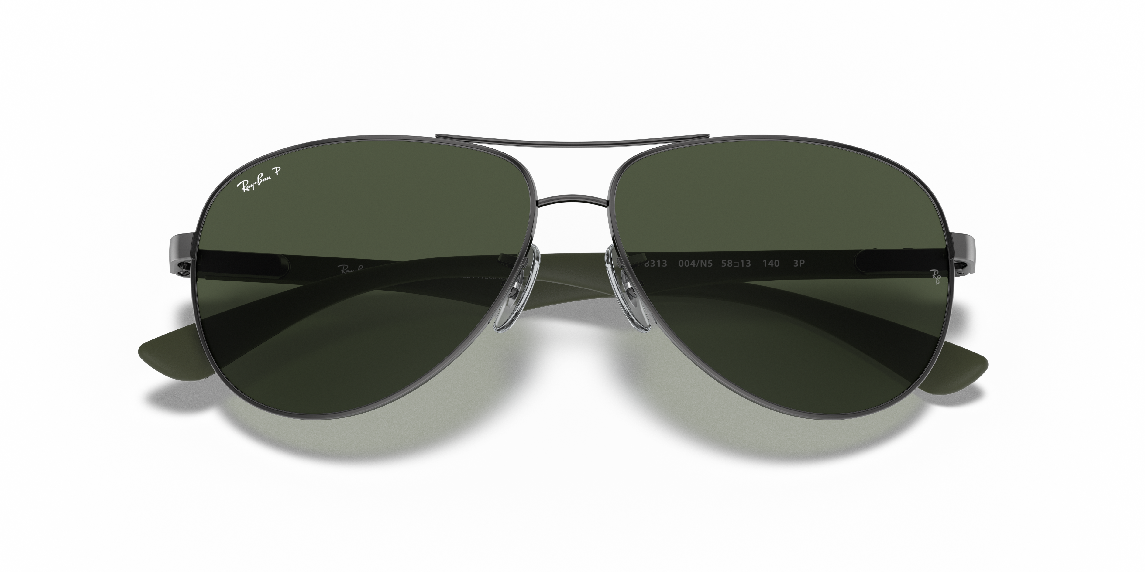 RAY-BAN SUNGLASSES CARBON FIBRE  - RB8313 004/N5 61