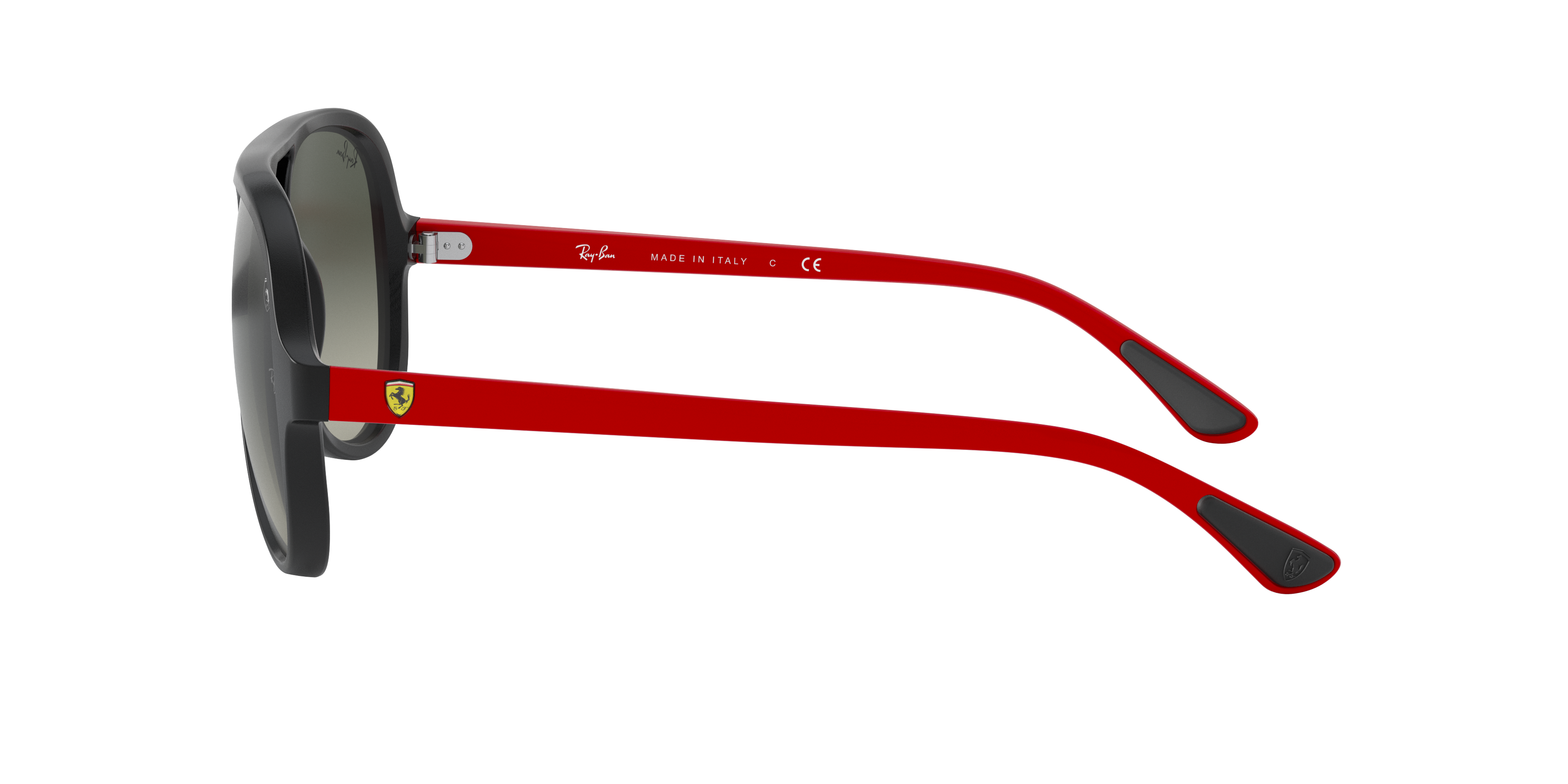 RAY-BAN SUNGLASSES CATS 5000 SCUDERIA FERRARI - RB4125M F64471 57