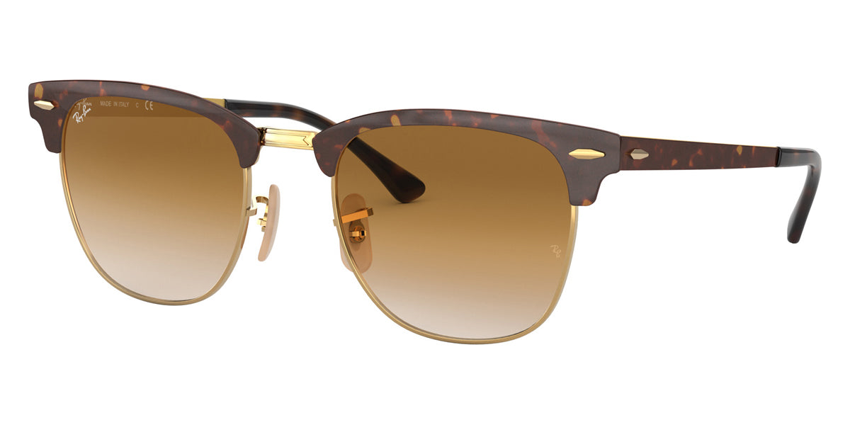 RAY-BAN SUNGLASSES CLUBMASTER METAL - RB3716 900851 51 - Havana On Arista