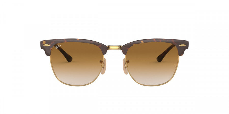 RAY-BAN SUNGLASSES CLUBMASTER METAL - RB3716 900851 51 - Havana On Arista