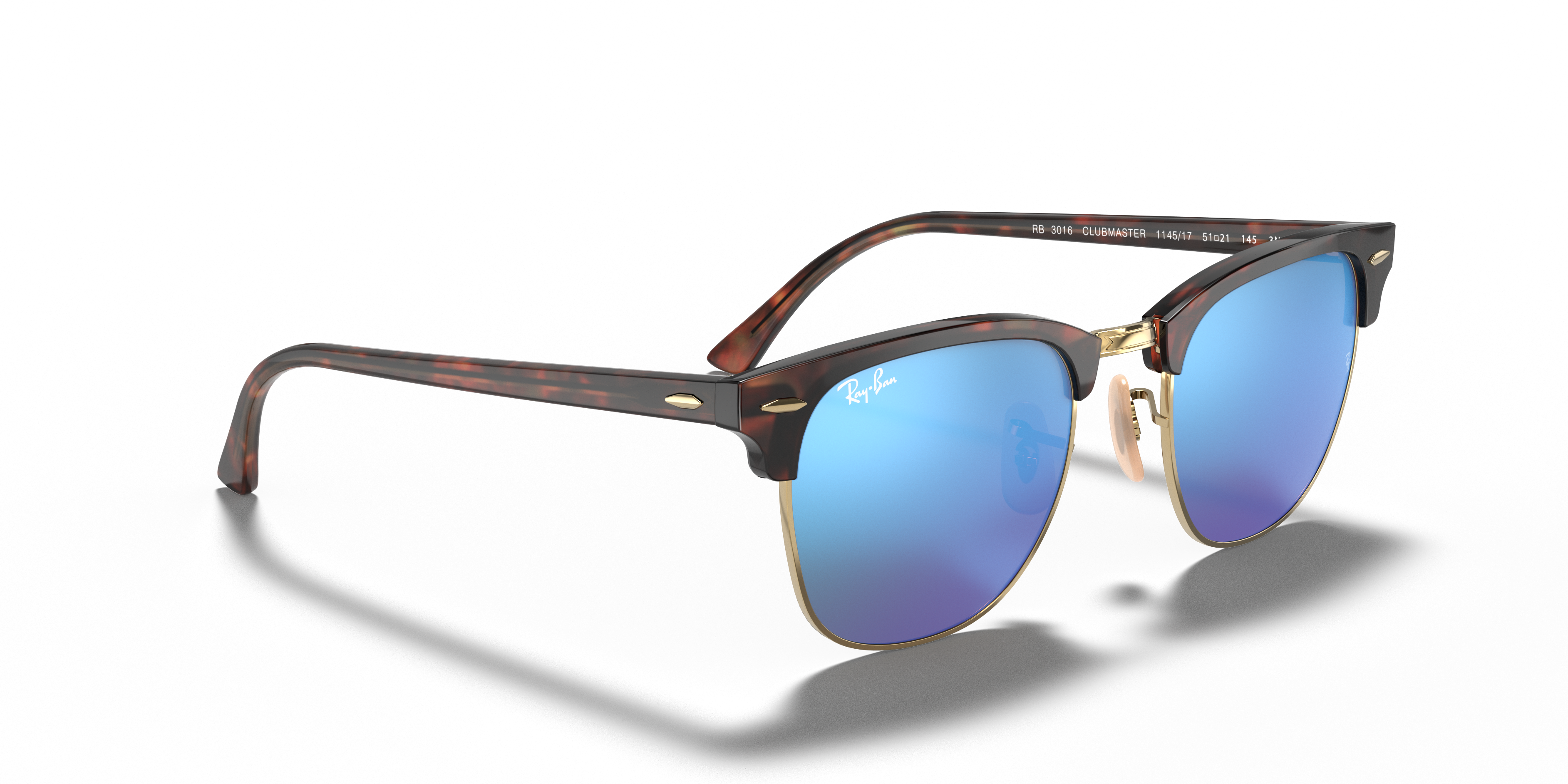 RAY-BAN SUNGLASSES CLUBMASTER - RB3016 114517