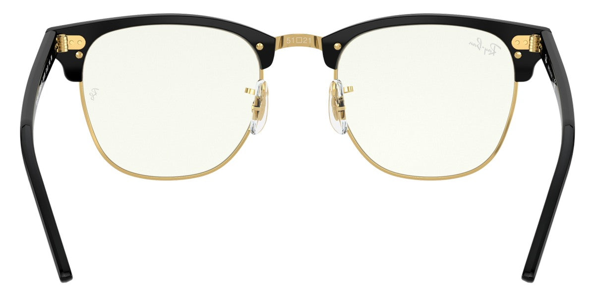 RAY-BAN SUNGLASSES CLUBMASTER - RB3016 901/BF - Black