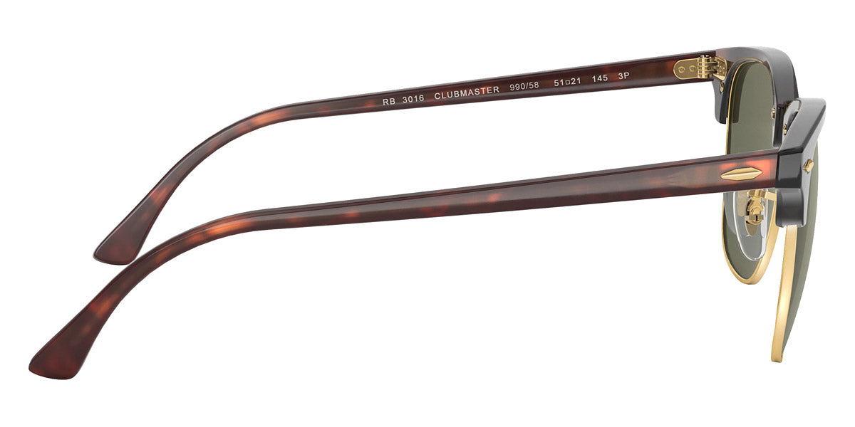 RAY-BAN SUNGLASSES CLUBMASTER - RB3016 990/58 55 Red Havana