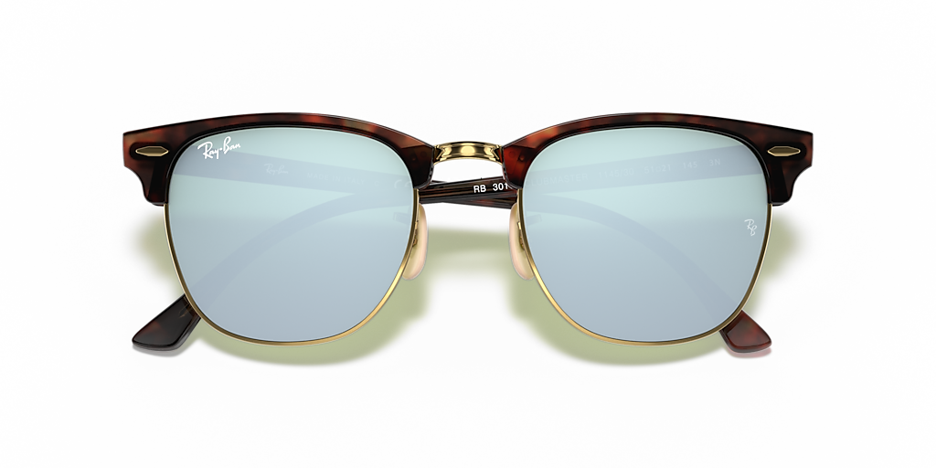 RAY-BAN SUNGLASSES CLUBMASTER - RB3016 Flash Lenses