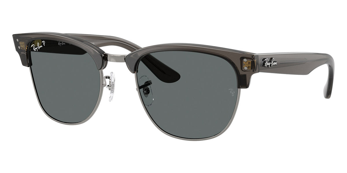 RAY-BAN SUNGLASSES CLUBMASTER REVERSE - RBR0504S 670781 51 - Transparent Dark Gray on Gunmetal