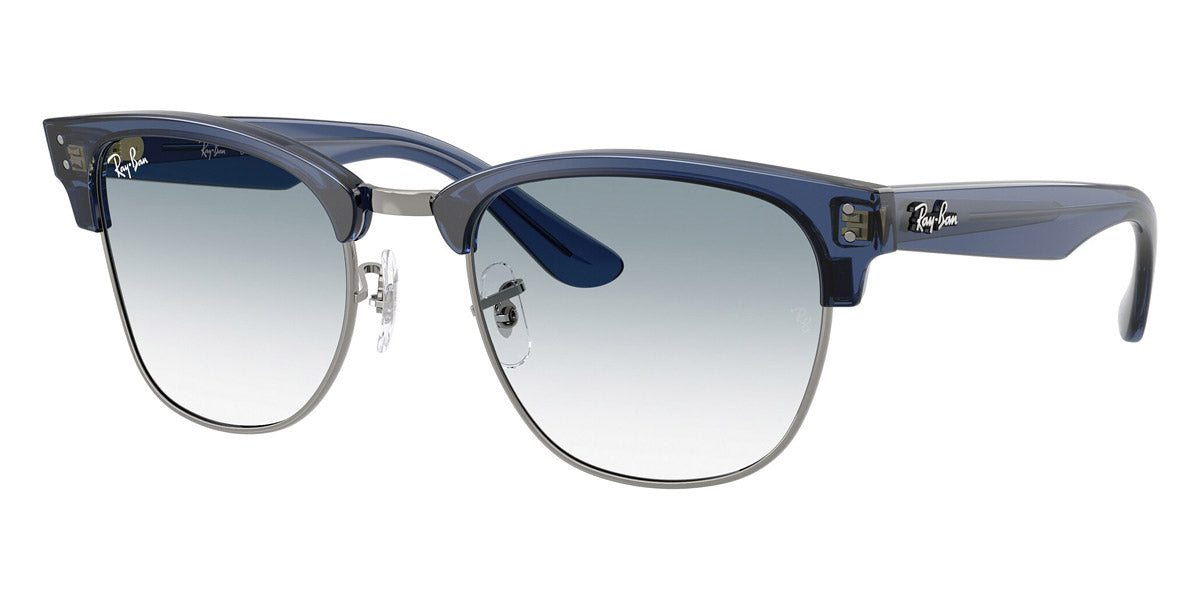 RAY-BAN SUNGLASSES CLUBMASTER REVERSE - RBR0504S 670879 51 - Transparent Navy Blue on Gunmetal