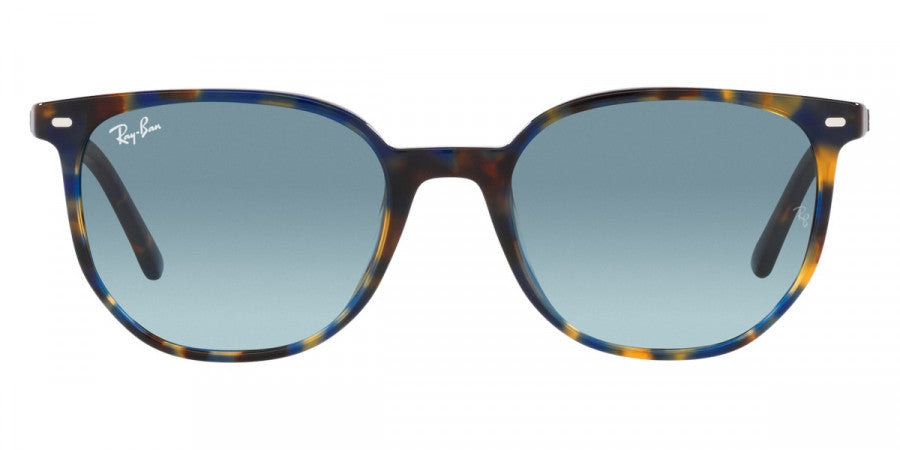 RAY-BAN SUNGLASSES ELLIOT - RB2197 13563M 54 - Yellow and Blue Havana/Tortoise