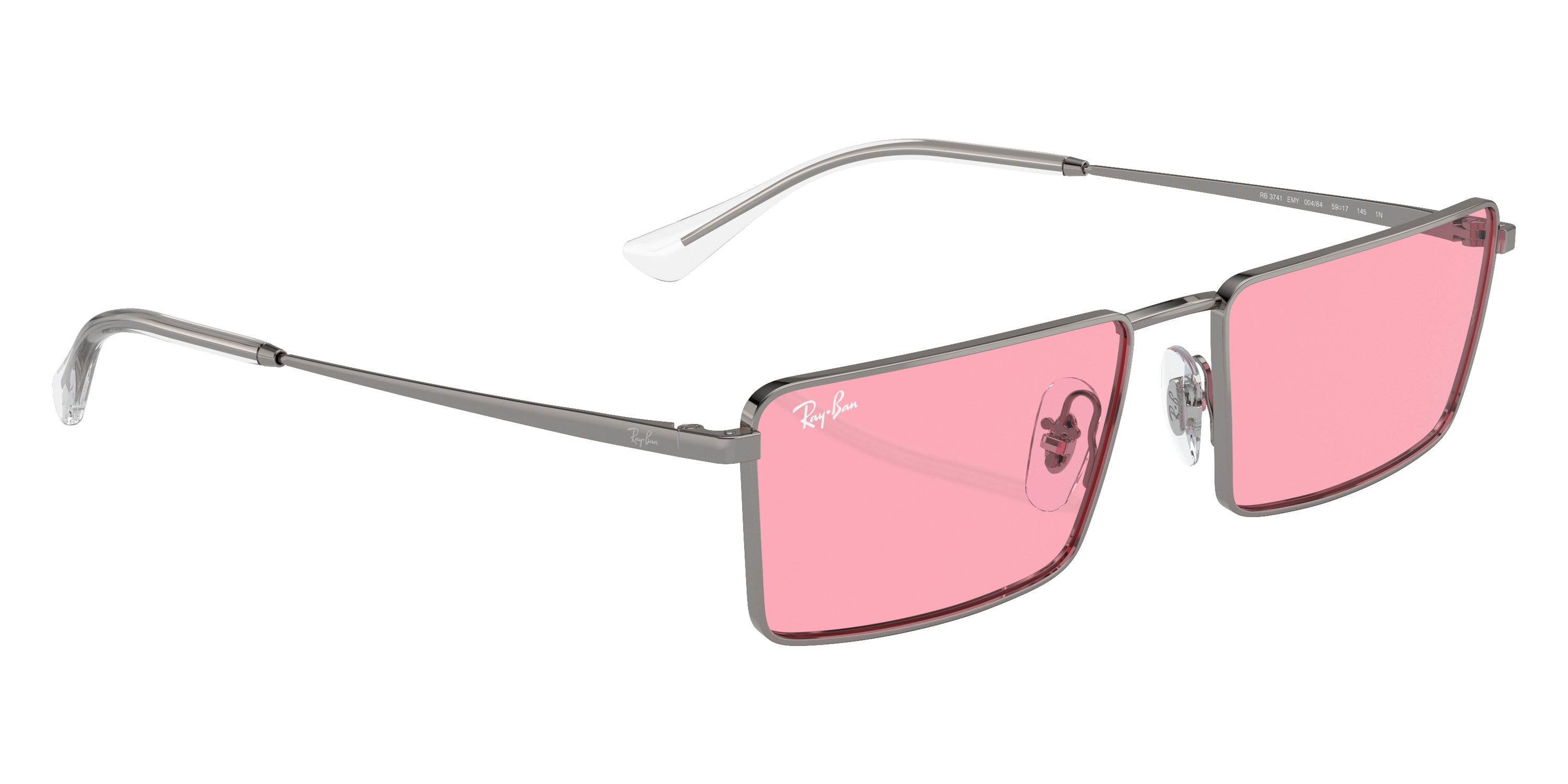 RAY-BAN SUNGLASSES EMY - RB3741 004/84 59 - Gunmetal