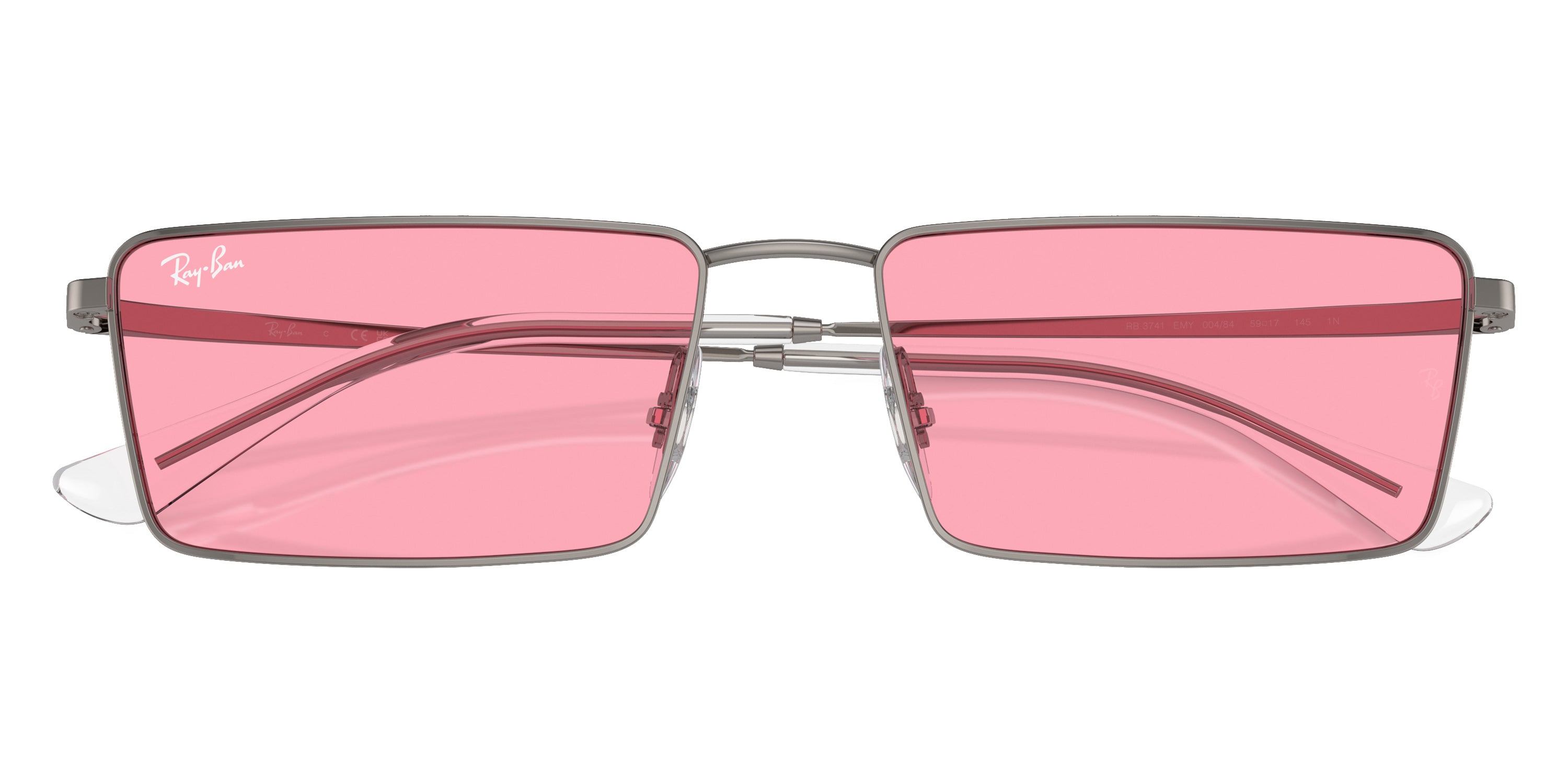 RAY-BAN SUNGLASSES EMY - RB3741 004/84 59 - Gunmetal