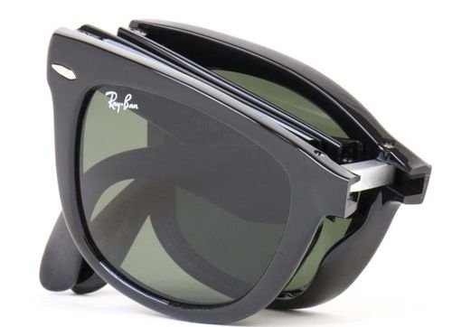 RAY-BAN SUNGLASSES FOLDING WAYFARER - RB4105 601S 54