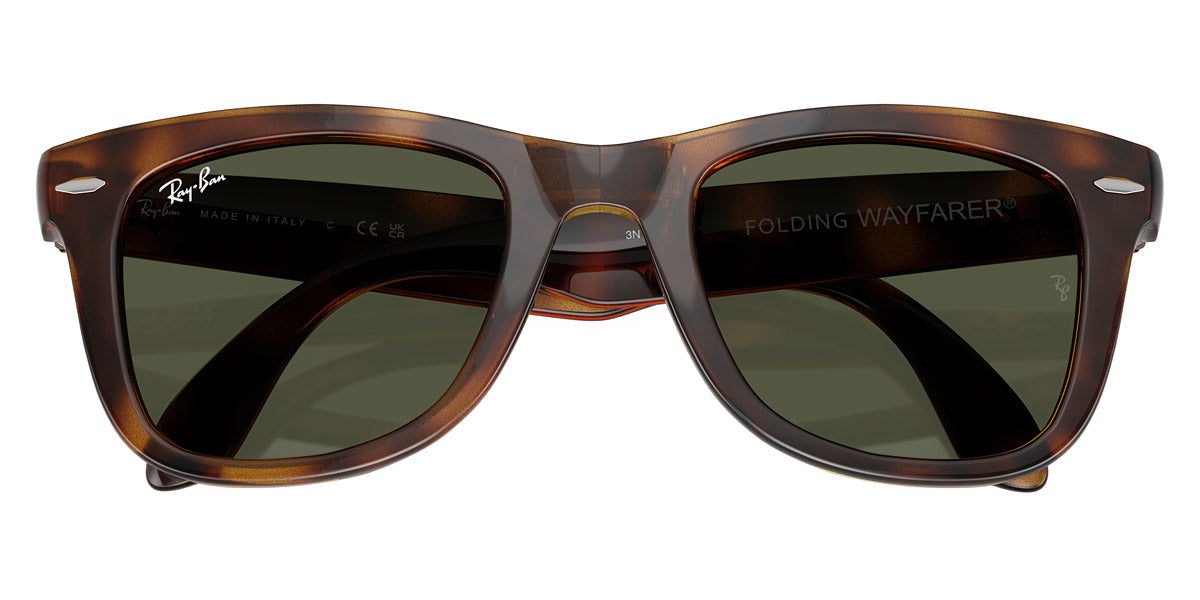 RAY-BAN SUNGLASSES FOLDING WAYFARER - RB4105 710/31 50 - Havana