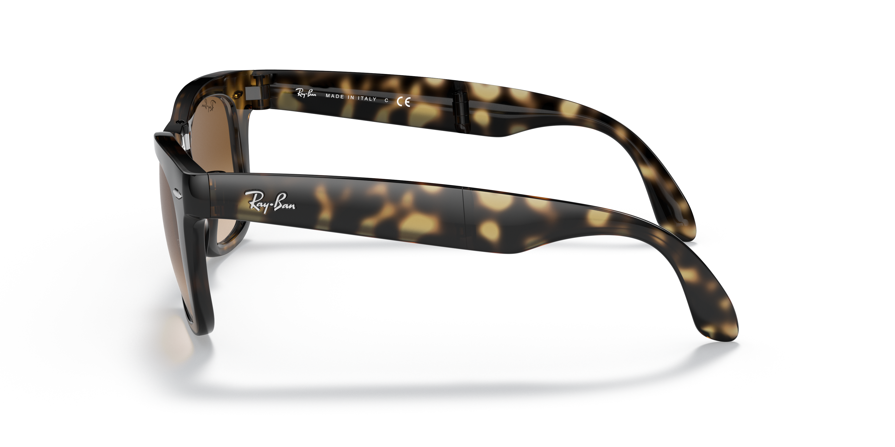 RAY-BAN SUNGLASSES FOLDING WAYFARER - RB4105 710/51 50