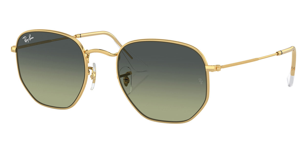 RAY-BAN SUNGLASSES HEXAGONAL - RB3548 001/BH 51 - Gold