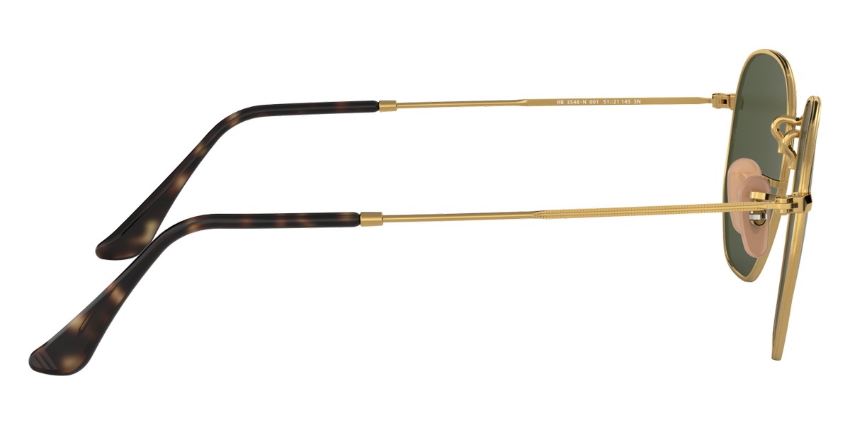 RAY-BAN SUNGLASSES HEXAGONAL - RB3548N 001 48 - Arista