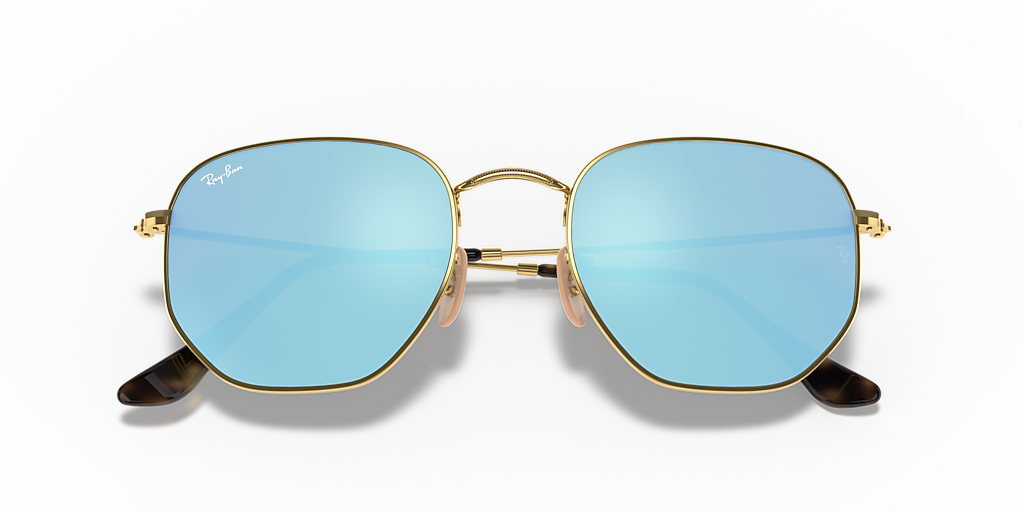 RAY-BAN SUNGLASSES HEXAGONAL - RB3548N 001/9O 54