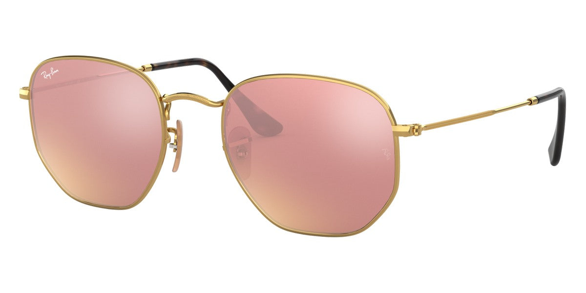RAY-BAN SUNGLASSES HEXAGONAL - RB3548N 001/Z2 54 - Arista