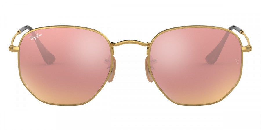RAY-BAN SUNGLASSES HEXAGONAL - RB3548N 001/Z2 54 - Arista