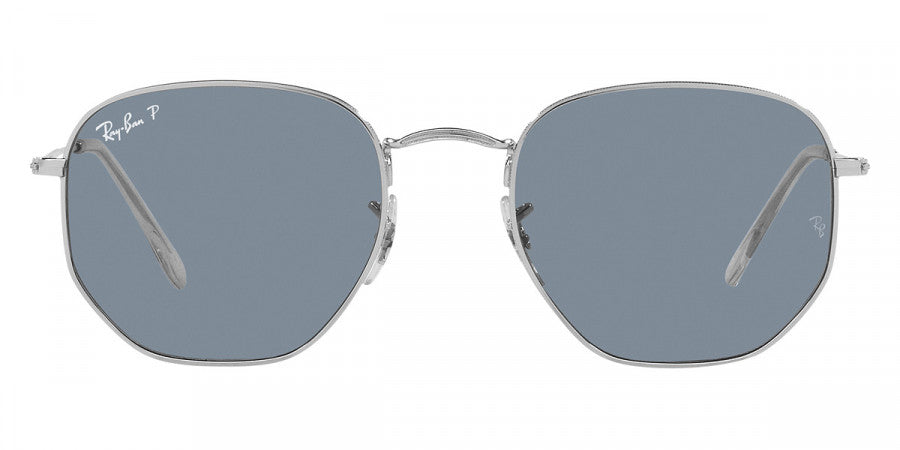 RAY-BAN SUNGLASSES HEXAGONAL - RB3548N 003/02 54 - Silver