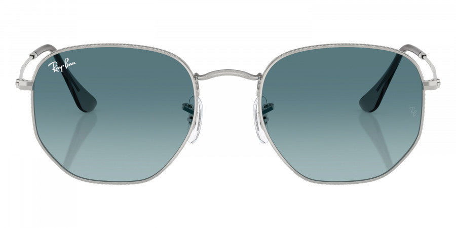 RAY-BAN SUNGLASSES HEXAGONAL - RB3548N 003/3M 51 - Silver