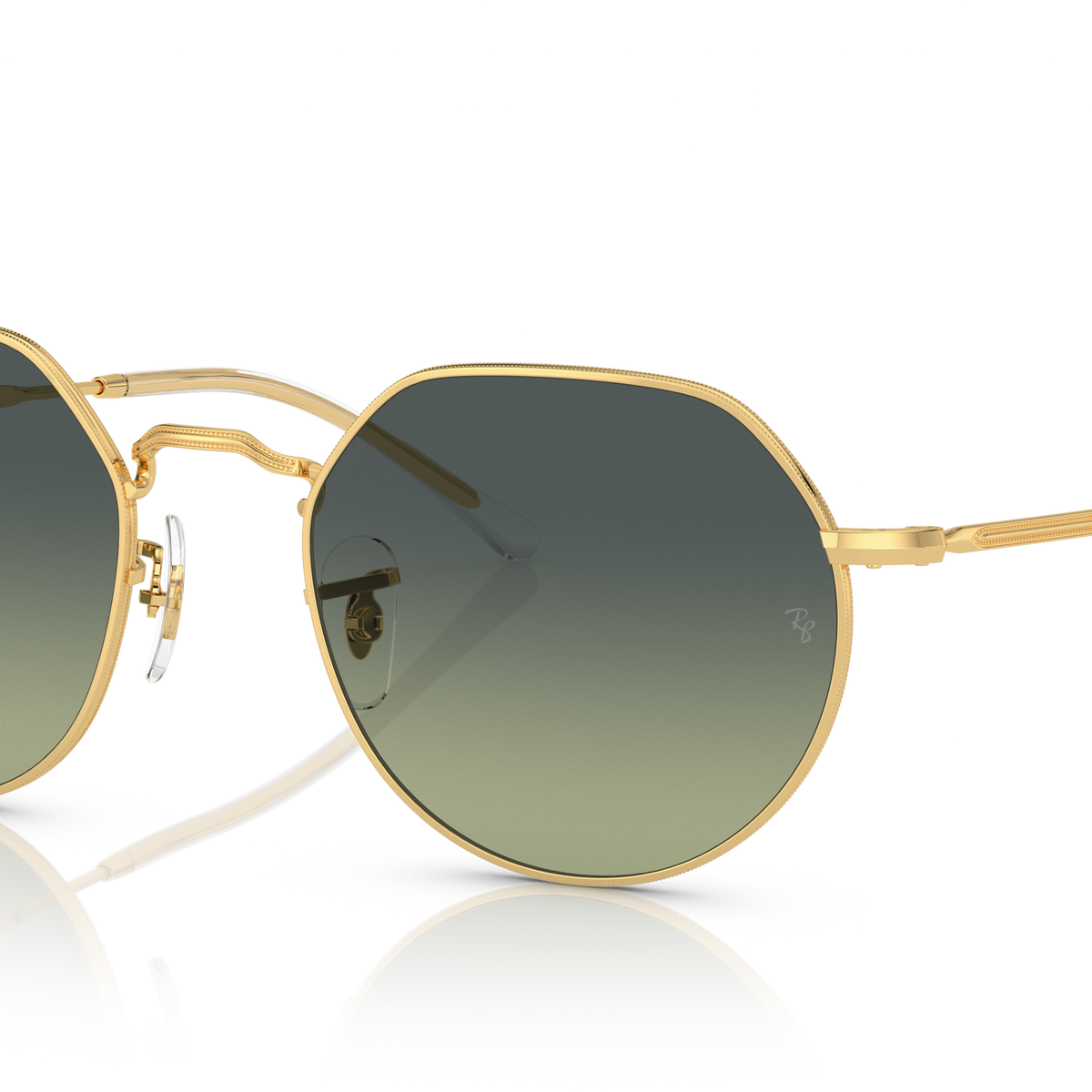 RAY-BAN SUNGLASSES JACK - RB3565 001/BH 53