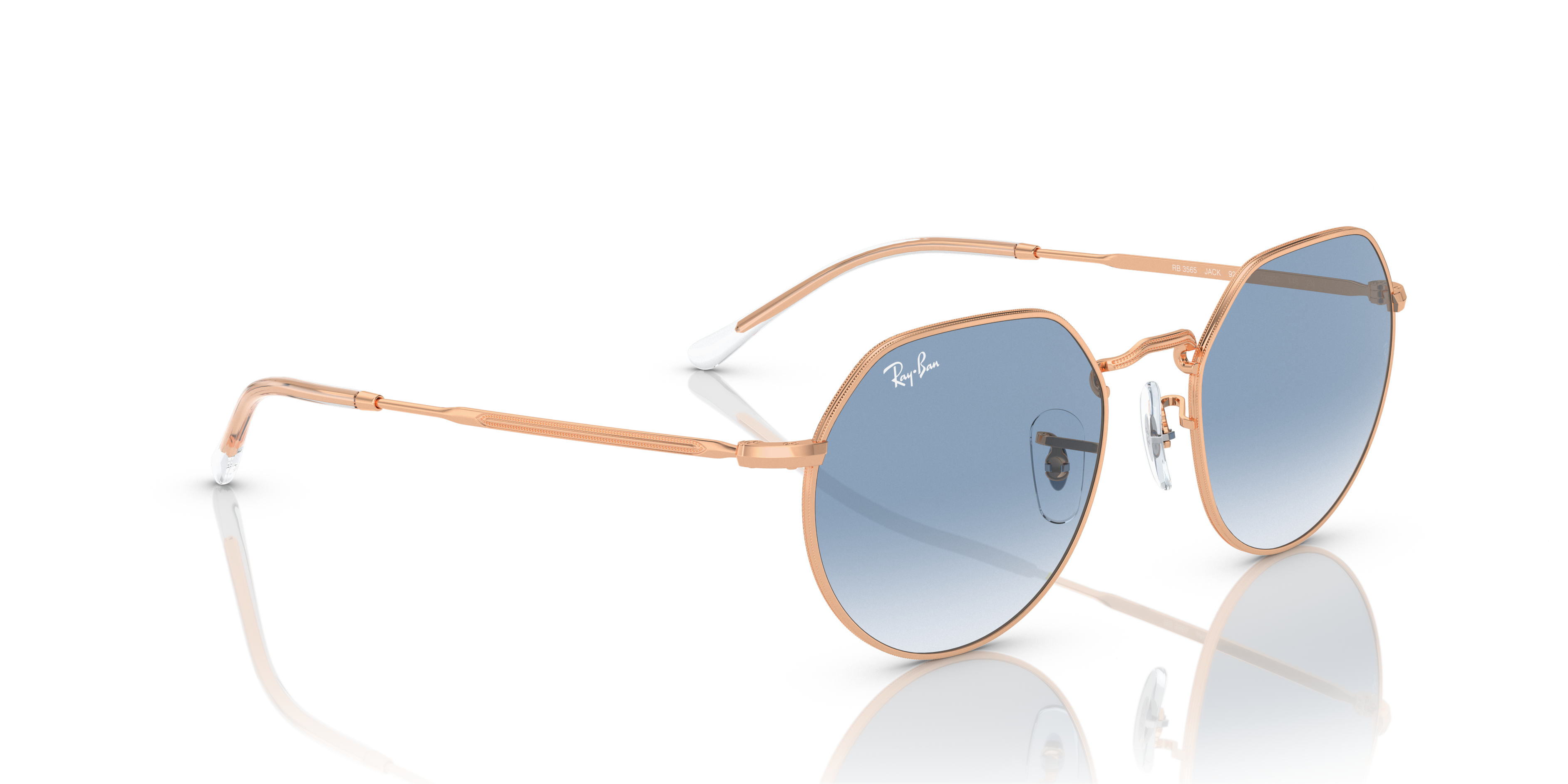 RAY-BAN SUNGLASSES JACK - RB3565 92023F 53